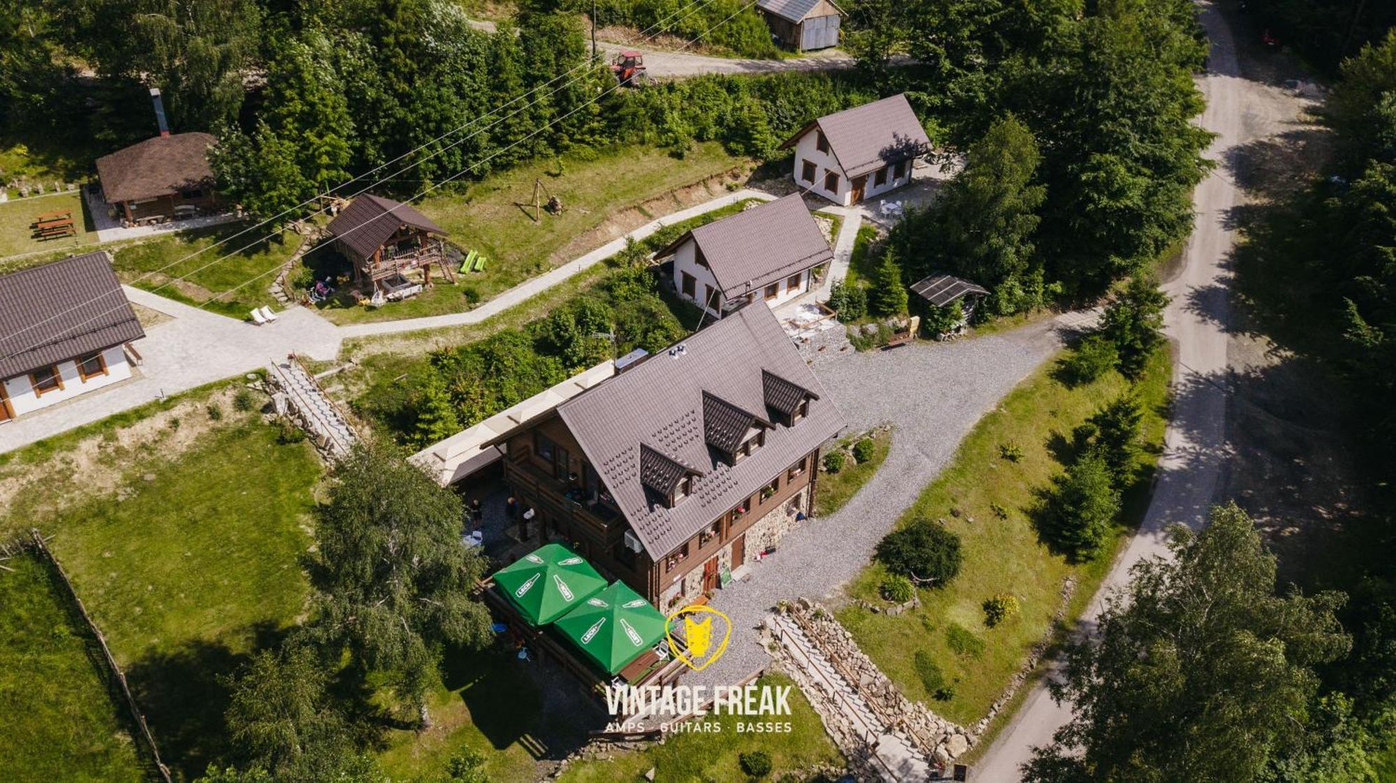 Domki - Zajazd Zielenska Polana Weichsel Exterior foto