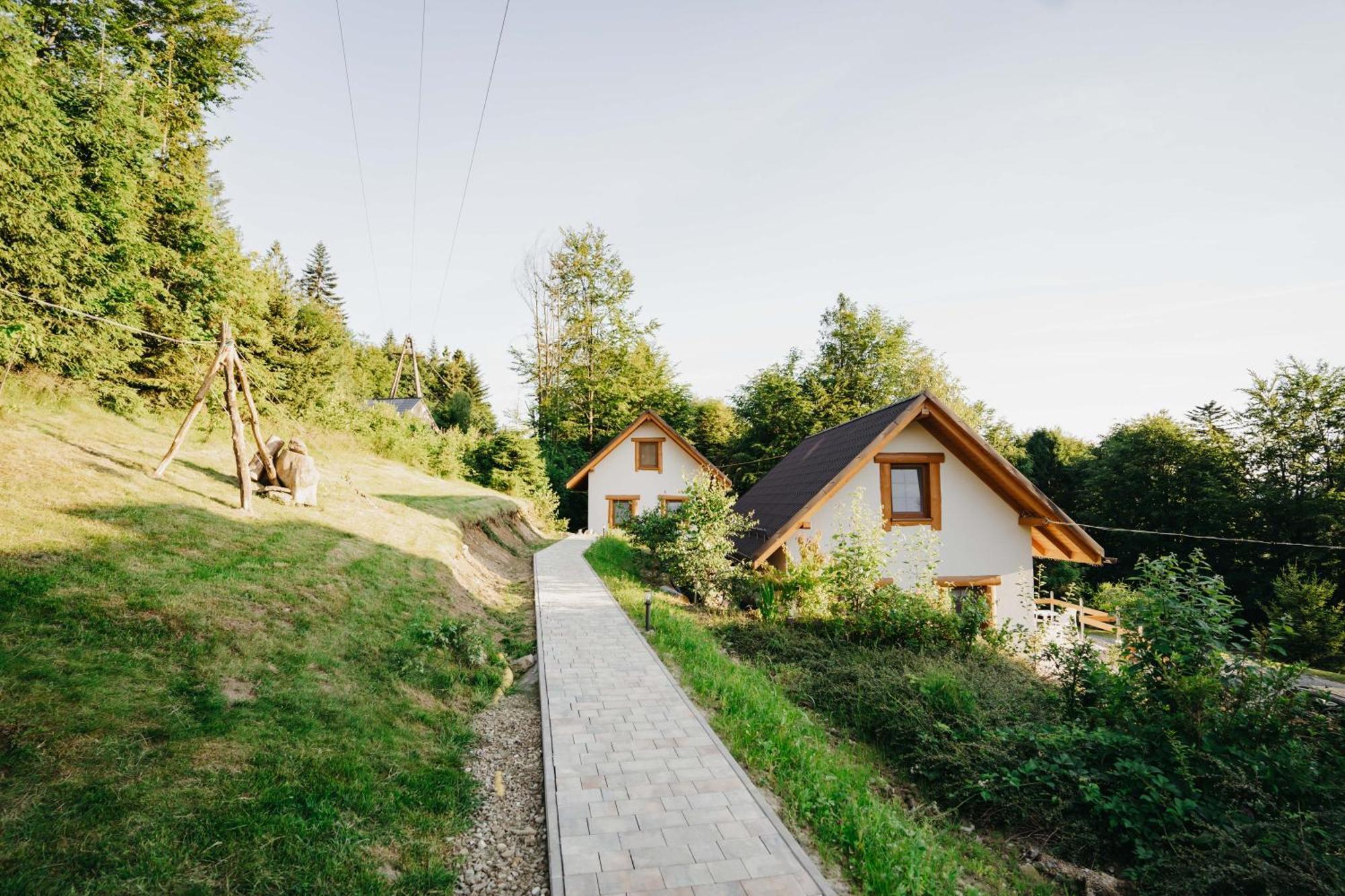 Domki - Zajazd Zielenska Polana Weichsel Exterior foto