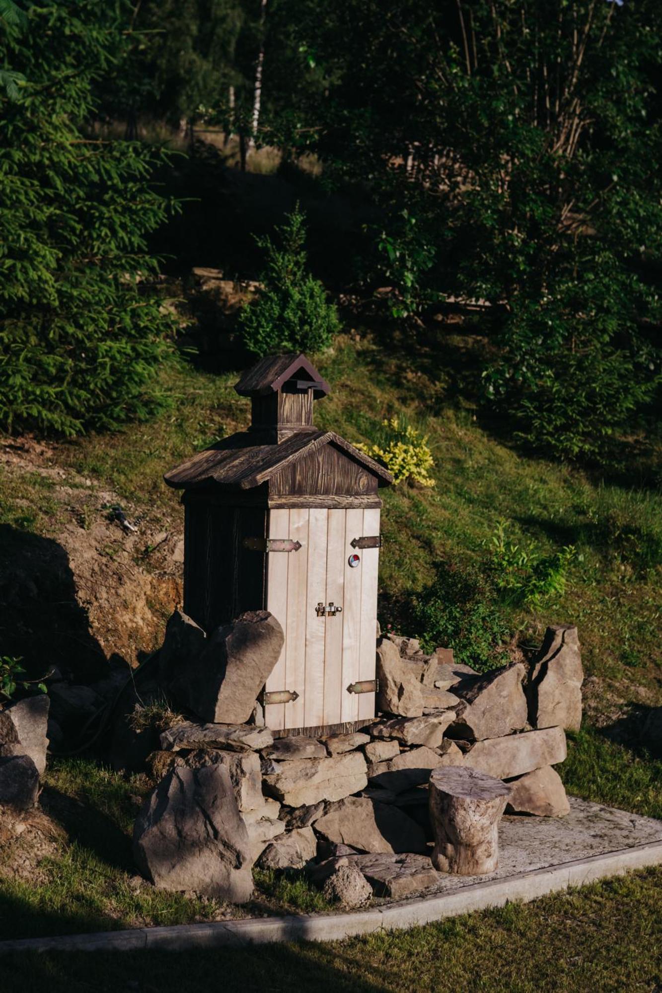 Domki - Zajazd Zielenska Polana Weichsel Exterior foto