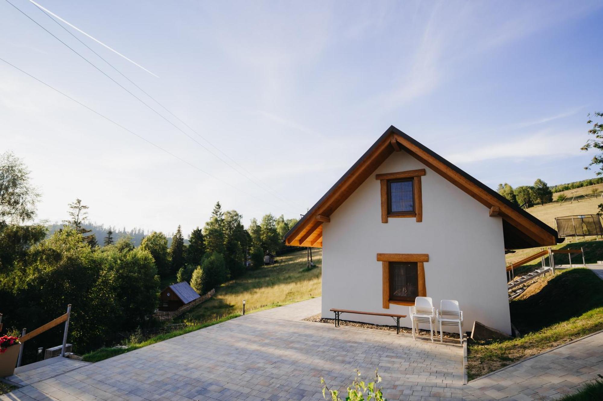Domki - Zajazd Zielenska Polana Weichsel Exterior foto
