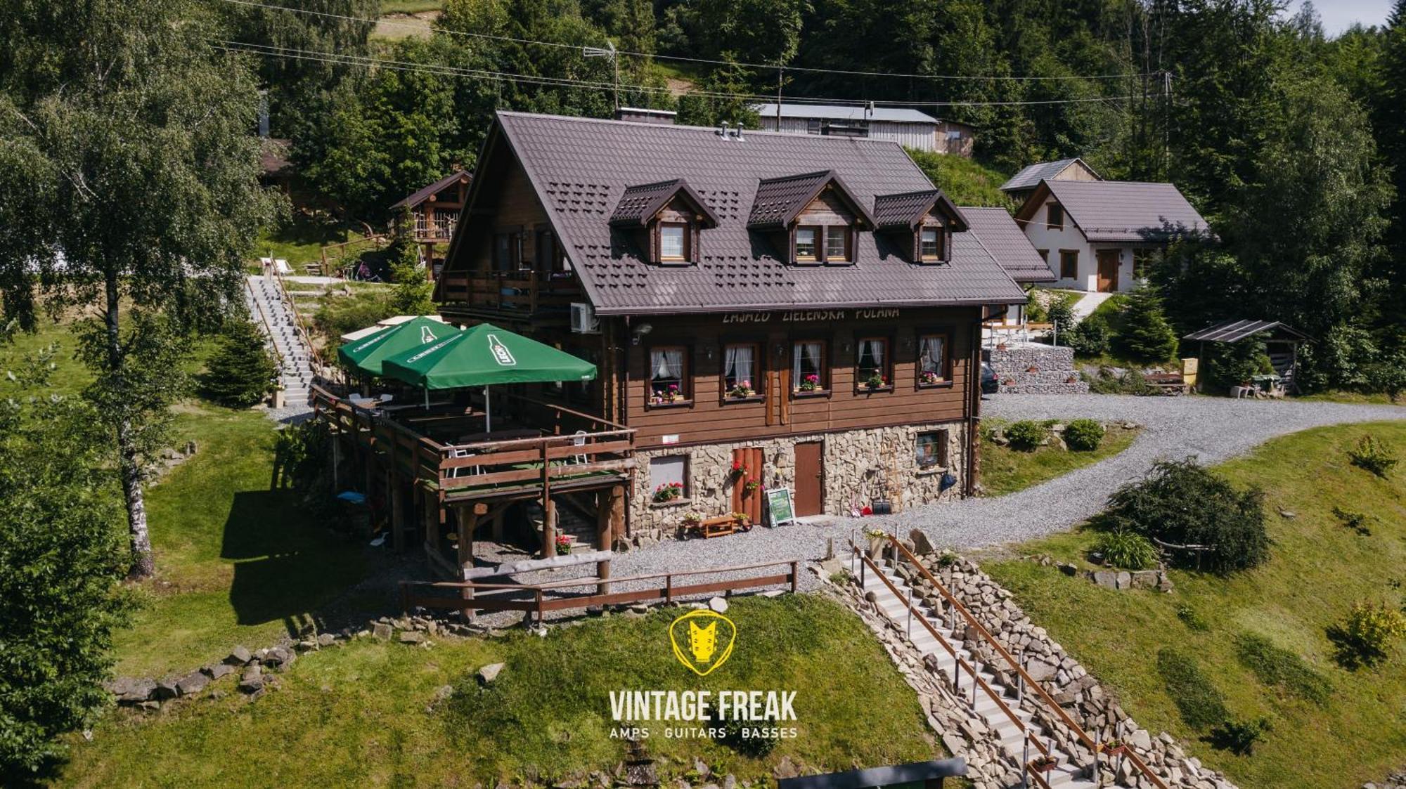 Domki - Zajazd Zielenska Polana Weichsel Exterior foto